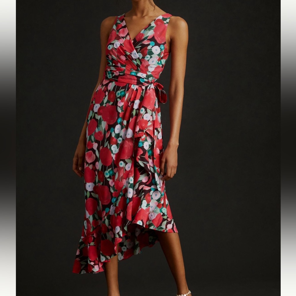 Anthropologie Hutch Tansy Wrap Dress